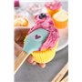 SWEETLY DOES IT KitchenCraft Mini-Spatules de Pâtisserie en Silicone, Lot de 3