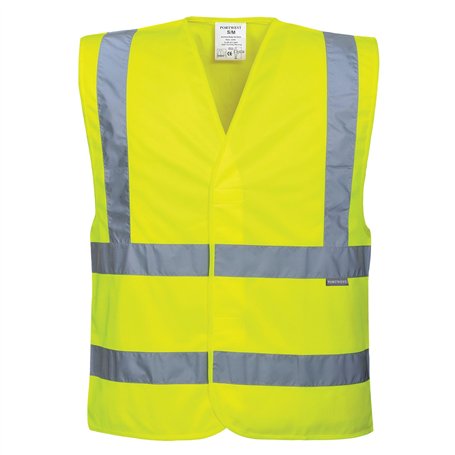 Portwest Gilet Hi-Vis Baudrier & Double Ceinture