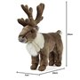 Renne en Peluche Douce et Réaliste