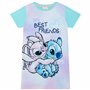Lilo et Stitch Chemise de Nuit Enfant Fille - Manches Courtes ou Longues