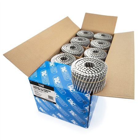 Tacwise 1548 Clous en Acier Inoxydable en Rouleaux à Tête Plate de Type 2