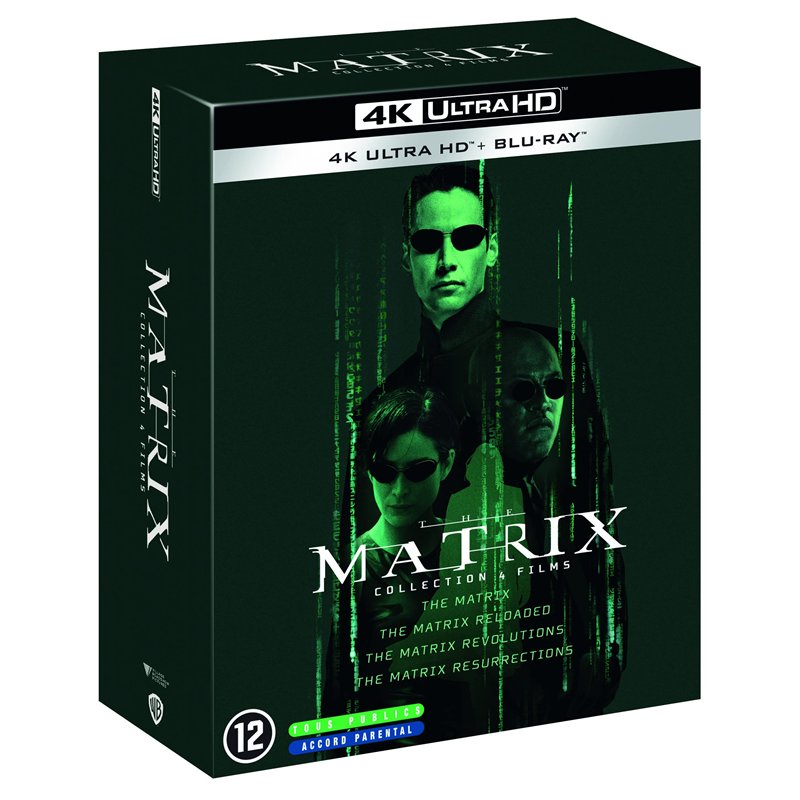 Matrix - Coffret 4 Films [4K Ultra HD + Blu-Ray] [4K Ultra H | Isleden