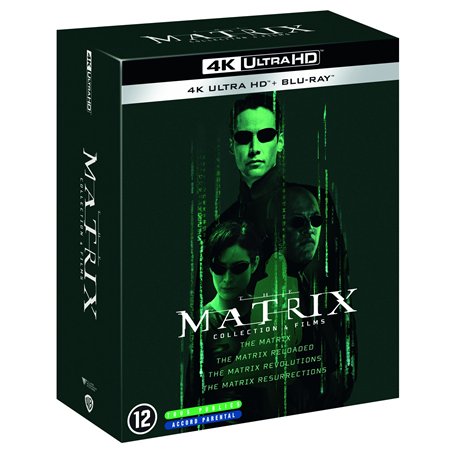 Matrix - Coffret 4 Films [4K Ultra HD + Blu-Ray] [4K Ultra HD + Blu-ray]