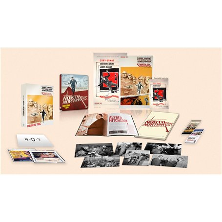 La Mort aux Trousses [Édition Collector 4K Ultra HD + Blu-Ray - Boîtier SteelBook] [+ Goodies]