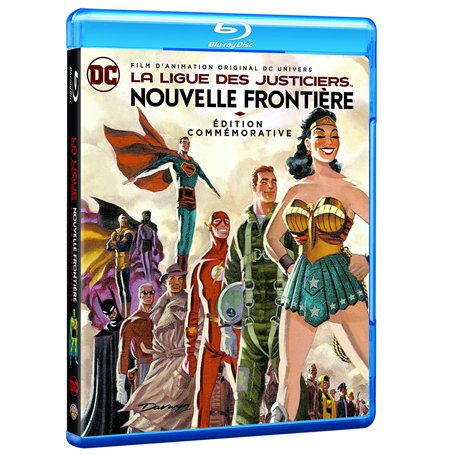 La Ligue des justiciers - La Nouvelle Frontière - Blu-ray - DC COMICS [Édition Commemorative]