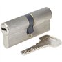 Cylindre Série 1000+ débrayable 35x35 mm nickelé - YALE - 6 goupilles - anti-perçage et anti-crochetage