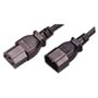 MCL Câble d'alimentation IEC 320 EN 60320 C13 (F) IEC 320 EN 60320 C14 (M) 2 m