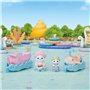 Mini-figurines - SYLVANIAN FAMILIES - Le petit train de la mer - Des 3 ans