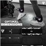 RDX Sangle Cheville Musculation Anneau D'Haltérophilie Machine Fixation Ankle Straps, Poignet Wraps Fitness Entraînement, Exerci