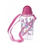 Puckator Enchanted Unicorn Rainbow Gourde avec Paille, Rose