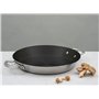 Chabrias Ltd Poêle à paella anti-adhésive en acier brossé 30 cm