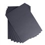 House of Card & Paper Lot de 100 feuilles cartonnées 160 g/m² format A4 noir