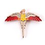The Carat Shop Badge Harry Potter Fumseck Le Phénix Multicolore