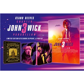 John Wick: Chapter 3 - Parabellum (Steelbook 4K Blu-ray 2023) John Wick: Chapter 3 - Parabellum (Steelbook 4K Blu-ray 2023)