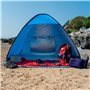 TRIXES Coussin d'oreiller de Voyage Gonflable Doux Bleu Marine pour Camping – Oreiller Compact Gonflable pour Plage, Chaise Long