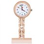 Montre Gousset d'infirmière en métal avec Broche - Ton Or Rose