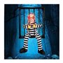 TRIXES Squelette d'halloween Effrayant en Cage