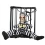 TRIXES Squelette d'halloween Effrayant en Cage, Accessoire de Maison hantée avec Voix hurlante, créature de Cauchemar