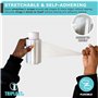 triplast 100 mm x 150 m Mini Film étirable pour palette – Transparent (Lot de 20)
