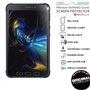 TECHGEAR 2 Pack Protection Écran en Verre Trempé Samsung Tab Active 3 8 Pouces (SM-T570/T575/T577) Protecteur d'Écran en Verre T