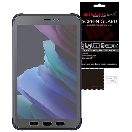 TECHGEAR 2 Pack Protection Écran Anti-Reflet pour Samsung Tab Active 3 8 Pouces (SM-T570/T575/T577) Anti Glare MATTE Film de Pro