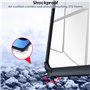 TECHGEAR Coque rigide pour Apple iPad Air 11" 2025/2024, Air 11" (iPad Air 2020 4{^>e<^} / 2022 5e génération) - Coque hybride f