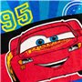 Disney Serviette Poncho Garçon Cars Rouge Taille Unique