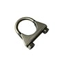 Boltza Collier de serrage universel en U de style selle en acier inoxydable W4 57 mm