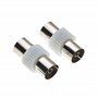 Keple Coupleur et adaptateur de prise coaxiale TV vers prise coaxiale TV