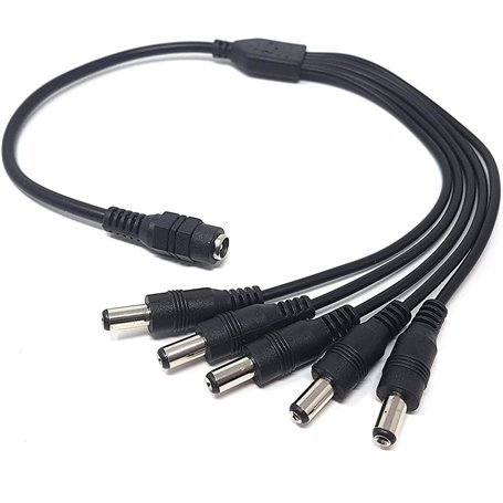 Keple Répartiteur d'alimentation CC 1 à 5 mâle Y mâle 2