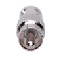 BNC vers RCA Adaptateur, Prise femelle BNC à mâle Phono, adaptateur connecteur coupleur de câble coaxial d'alimentation CCTV Com