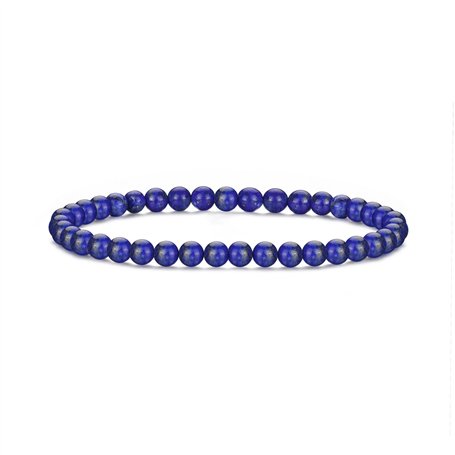 Philip Jones Bracelet extensible en perles lapis