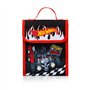 Hot Wheels Sac à dos pour enfant 4 pièces comprenant sac à déjeuner, bouteille d'eau et trousse à crayons