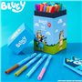 BlueY Feutres de Coloriage pour Enfants - Lot de 48 Feutres Enfant Lavables Non Toxiques Idée Cadeau Garcon Fille
