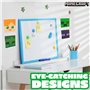Minecraft Gommettes Autocollantes Enfant Lot de 5 Stickers 3D Lenticulaires Autocollants Ordinateur Portable Cahier Creeper Cade