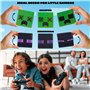 Minecraft Gommettes Autocollantes Enfant Lot de 5 Stickers 3D Lenticulaires Autocollants Ordinateur Portable Cahier Creeper Cade
