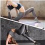 Volumoon 2 Paires Coton Chaussettes de Yoga Antidérapantes, Chaussettes Pilates pour Femmes Hommes, Grip Chaussettes Antidérapan