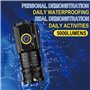 5000 Lumens Flashlight 5 Modes D'éclairage