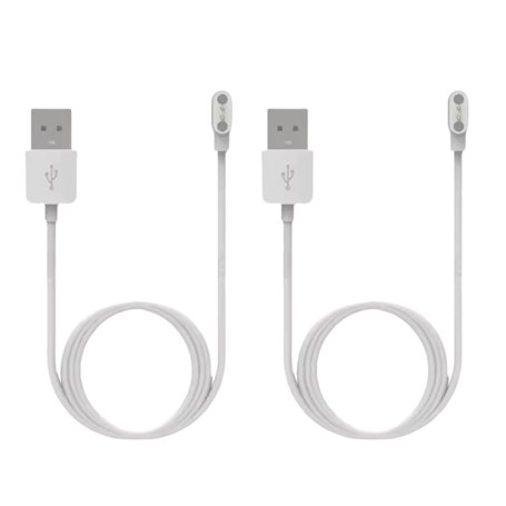 Panlouting 2 Pack | Remplacement Câble de Charge USB Magnétique Chargeur 60cm compatible avec Casque de Vélo Intelligent Smart4u