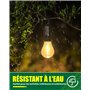 Lampe Camping Rechargeable, Lanterne de Camping Ampoule Rechargeable usb, Lampe Solaire Camping Rechargeable Luminosité Réglable