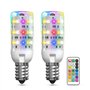BrightWish Ampoule LED RGB E14 avec Télécommande