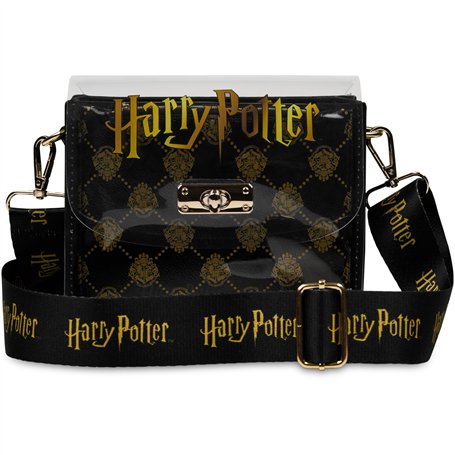 Harry Potter Sac à Main Fille Ado et Femme Sac Bandoulière Petit Porte Monnaie Hogwarts Idée Cadeau Voyage Shopping