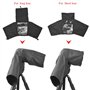 Yangers Housse de pluie imperméable pour appareil photo Canon Nikon Sony Pentax Sigma Tamron et autres appareils photo reflex nu