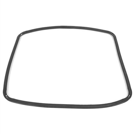 SPARES2GO Joint de porte principal en caoutchouc avec clips de fixation d'angle pour four Whirlpool ACMK ACMT AXMT (445 mm x 350