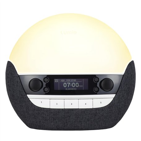 Lumie Bodyclock Luxe 750DAB - Réveil lumineux avec radio DAB