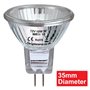 Long Life Lamp Company Ampoule halogène MR11 12 V 10 W Lot de 10