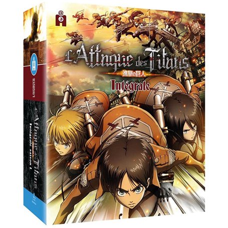 L'Attaque des Titans-Intégrale Saison 1 [Blu-Ray]