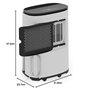 Meaco AreteOne Déshumidificateur et purificateur d'air HEPA pour une maison de 50 m² Élimine la condensation et l'humidité et ne