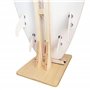 Northcore 2024 Support De Sol pour Planche De Surf Simple NC12345 - Bois