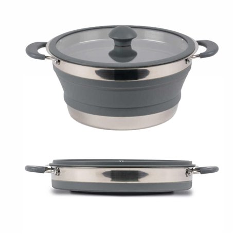 Kampa pliante Casserole 3litre Gris